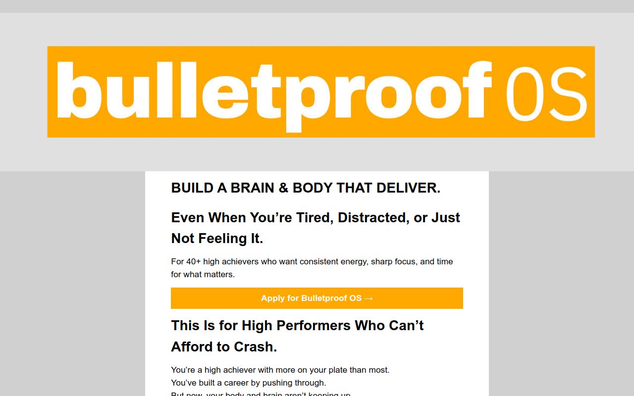 Buuletproof Bulletproof OS